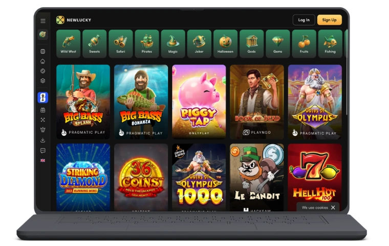 NewLucky casino login